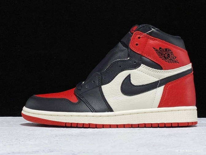 Jordan 555088-610 1 Bred Toe Retro High OG Air 0818